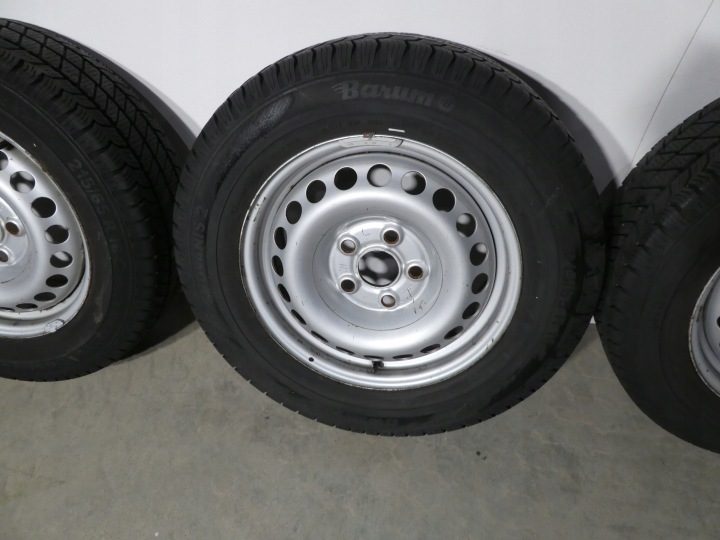 4X КОЛЕСА ДИСКИ ШИНЫ 7H0601027D VW T5 T6 215/65/R16C 2015 г., фото 5