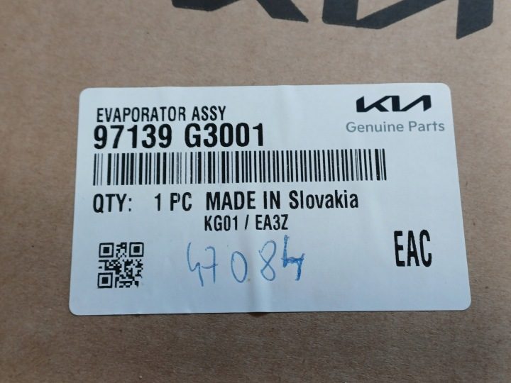 KIA CEED 3 III 18- ИСПАРИТЕЛЬ КОНДИЦИОНЕРА 97139G3001, фото 6