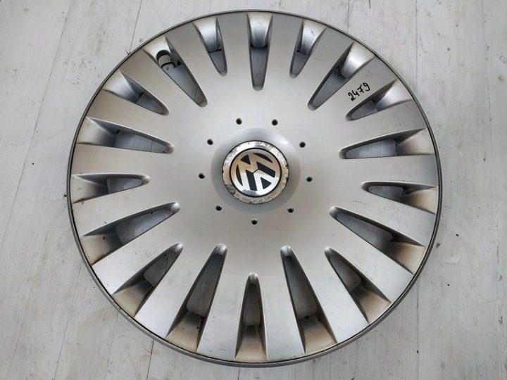 Колпак Volkswagen OE Оригинальный 16" серебристый, фото 2