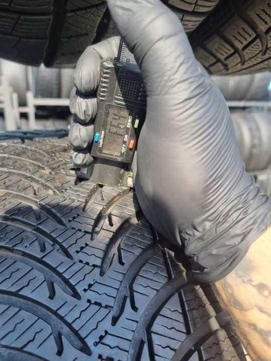Шина зимняя Michelin Alpin A4 185/55R15 82 т сцепление на снегу (3PMSF), фото 5