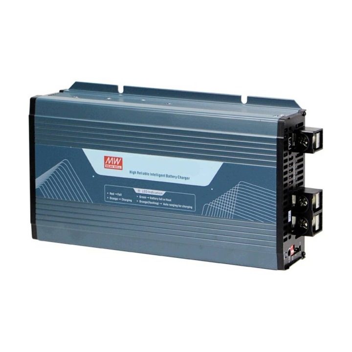 Зарядное устройство аккумуляторов kwasowo-ołowiowych MEAN WELL NPB-1700-24 24 В 50 А, фото 1