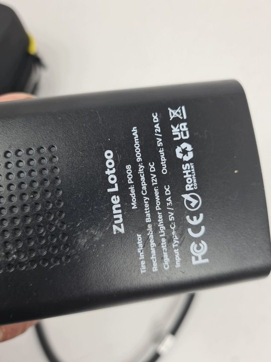 Насос беспроводной Zune Lotoo 150 PSI компрессор цифровой LED, фото 9