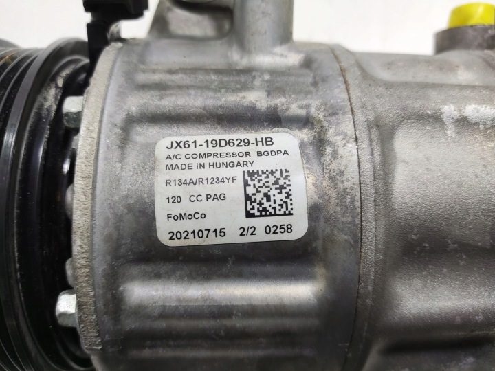 Компрессор кондиционера Ford Focus MK4 1.0 Ecoboost 2018-2023 JX61-19D629-HB, фото 5