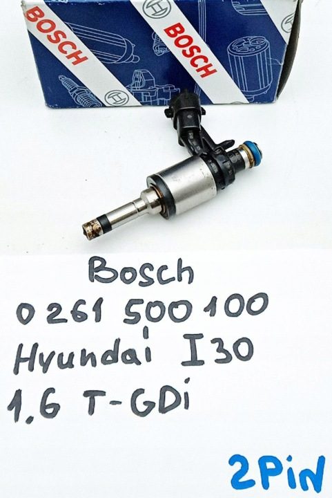 W-wa 0261500100 OE ФОРСУНКА BOSCH HYUNDAI I30 1.6, фото 1