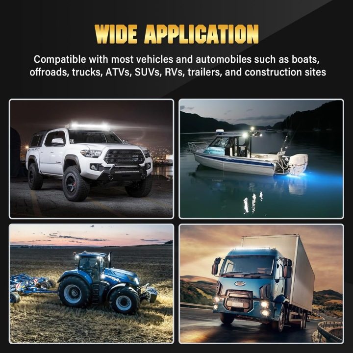LED Молдинг световой свет для автомобилей 4x4 фонарь 81.3 см 150 Вт RIGIDON, фото 3