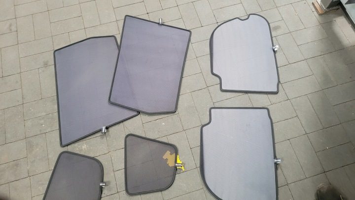 Honda Jazz II 02-08 Солнцезащитные козырьки стекол, фото 1