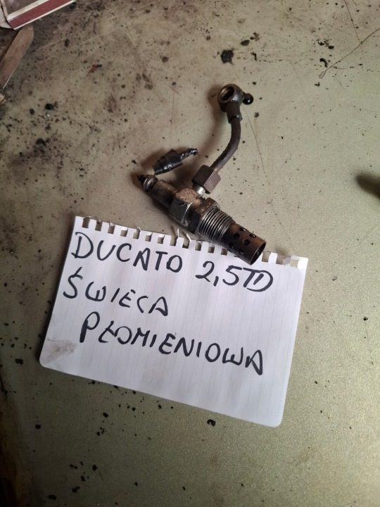 FIAT DUCATO 2,5 TD 2,5 дизель свеча płomieniowa, фото 1