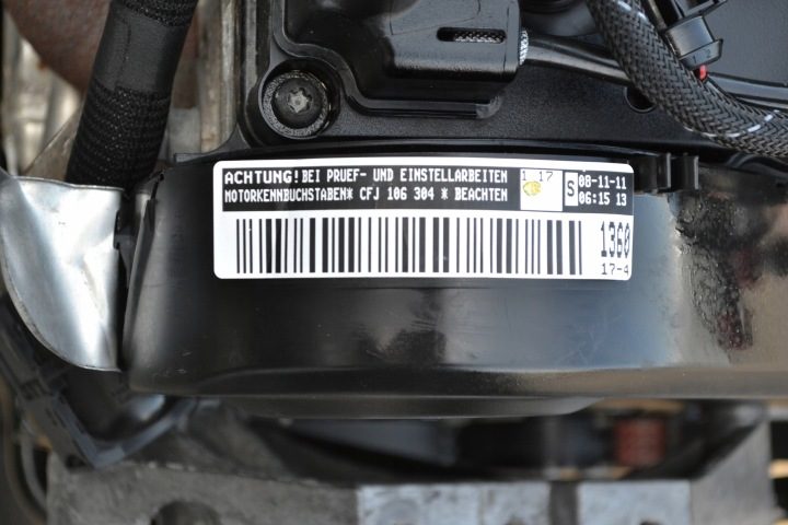 Двигатель в сборе CFJ 2.0 TDI VW Seat Skoda Touran 162 тыс. км * FV *, фото 9