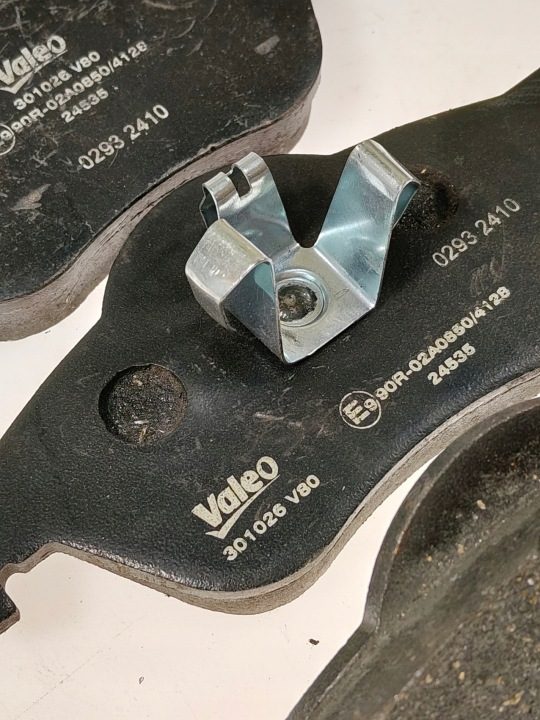 Valeo 301026 Комплект колодок тормозного, тормоза дисковые, фото 7