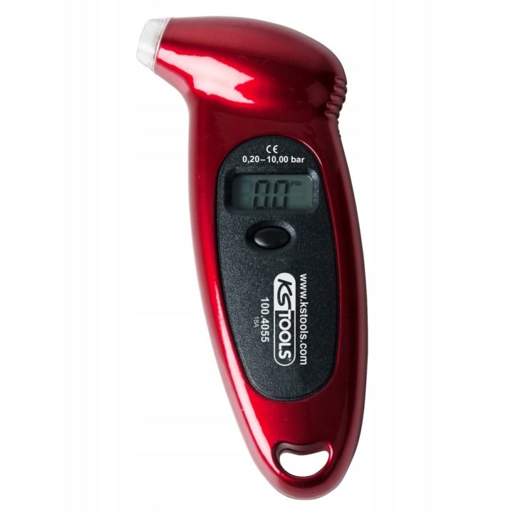 KS Tools Cisnieniomierz для шин цифровой для 10 бар, фото 1