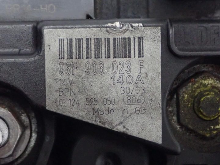 Генератор оригинал 06F903023F Audi A4 B6 8E 1.9 TDI AVF 03 г., фото 4