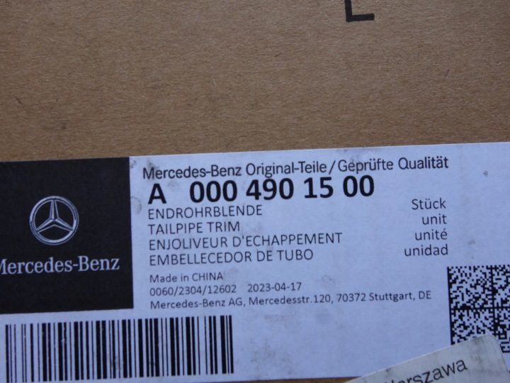 НАСАДКА ГЛУШИТЕЛЯ MERCEDES A0004901500 A0004901600, фото 10