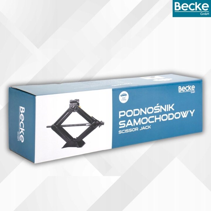 Домкрат ромбический Becke 1500 кг 10-40 мм, фото 13