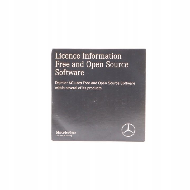 Mercedes W205 Панели CD Licencja Oprogramowanie A2058273901, фото 2