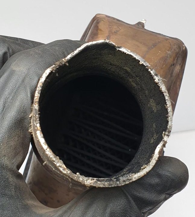 DPF FAP фильтр твердых частиц полный Volvo V40 I 1.9 DI HJS KBA17154, фото 4