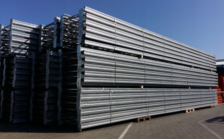 Стеллаж paletowy Regały paletowe накопитель Dexion P90 450x110x280cm 3x1000kg, фото 6