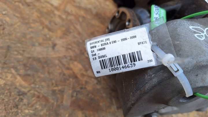 ДИФФЕРЕНЦИАЛ МОСТ ЗАДНИЙ 2.47 7556674 BMW E91 E90 2.0 дизель, фото 6