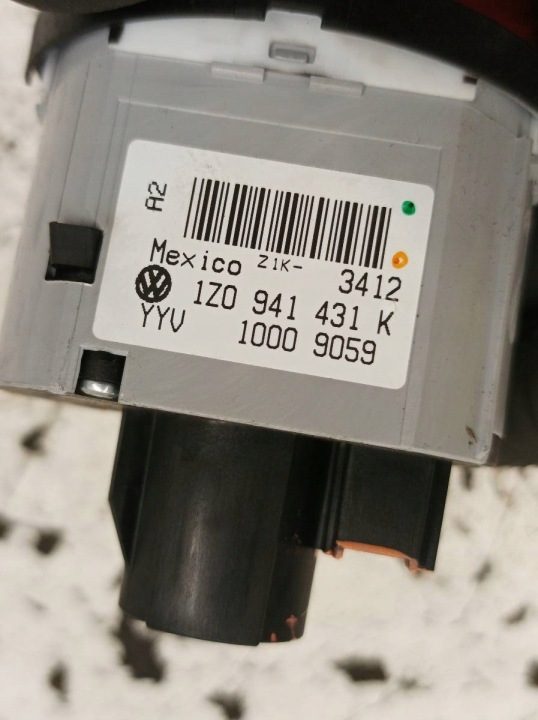 Переключатель света оригинал 1Z0941431K Skoda Octavia II (2004-2013), фото 3