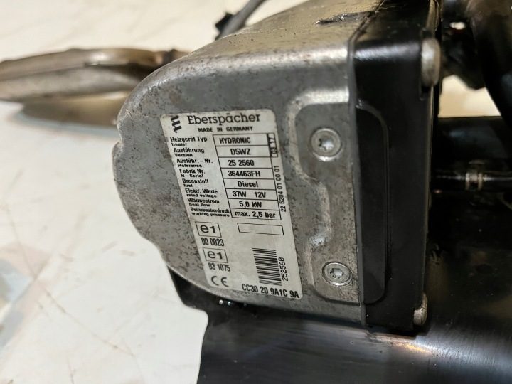 EBERSPACHER D5WZ АВТОНОМНЫЙ ОТОПИТЕЛЬ 12V/37W 5,0 кВт 2,5 бар 364463FH, фото 3
