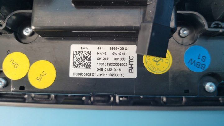 BMW 3’ G21 19 г. БЛОК УПРАВЛЕНИЯ КЛИМАТОМ МОЛДИНГ ДЕКОР КОНСОЛИ 9855409 6806855, фото 10