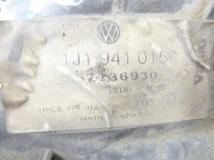 Фара Передняя сторона левая Volkswagen Golf IV 1J1941015C, фото 13
