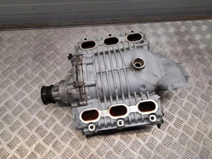 Кронштейн компрессора подвески AUDI Q5 (8R) 06E145601AG 3.0L бензин 2014, фото 12