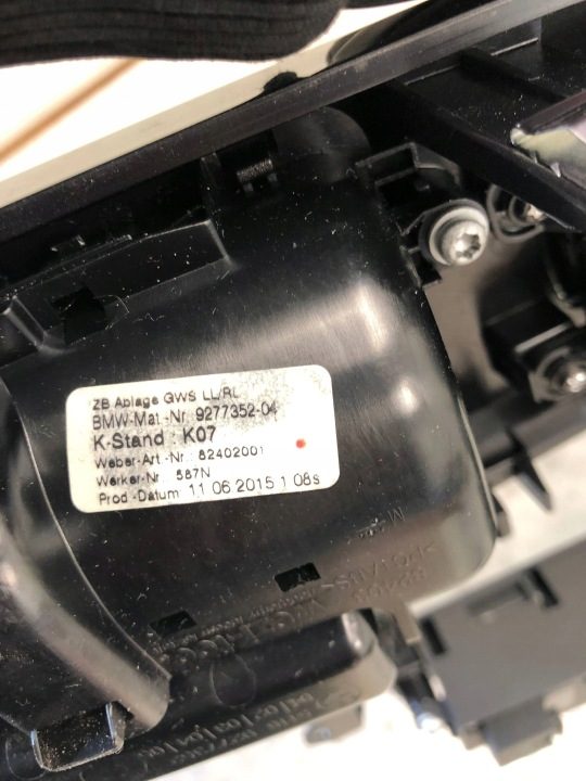 Декор тоннеля бардачок Idrive BMW F10 F11 рестайлинг 9206372 9350723, фото 10