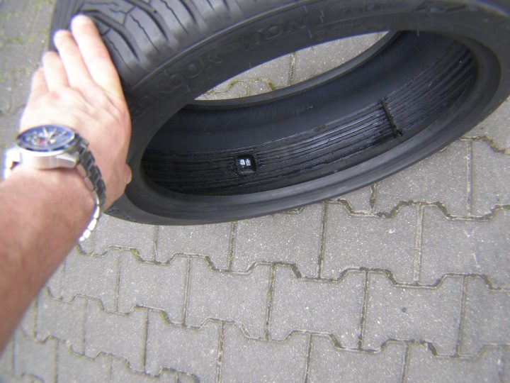 Шина всесезонная Hankook Ion Flexclimate 245/45R19 102 Y сцепление на снегу (3PMSF), защита диска, усилитель (XL), фото 8