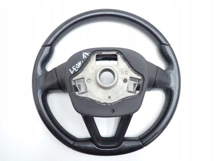 РУЛЬ МУЛЬТИФУНКЦИОНАЛЬНЫЙ КОЖА 5F0919719B 5F0919719 SEAT LEON III 5F 17 г., фото 8