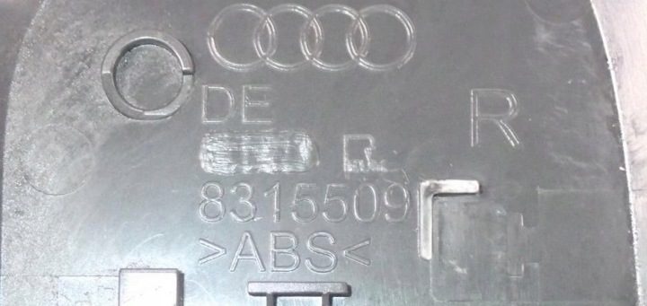 ЗАГЛУШКА КРЕПЛЕНИЯ СИДЕНЬЯ AUDI A8 D3 8315509 ПРАВАЯ, фото 7