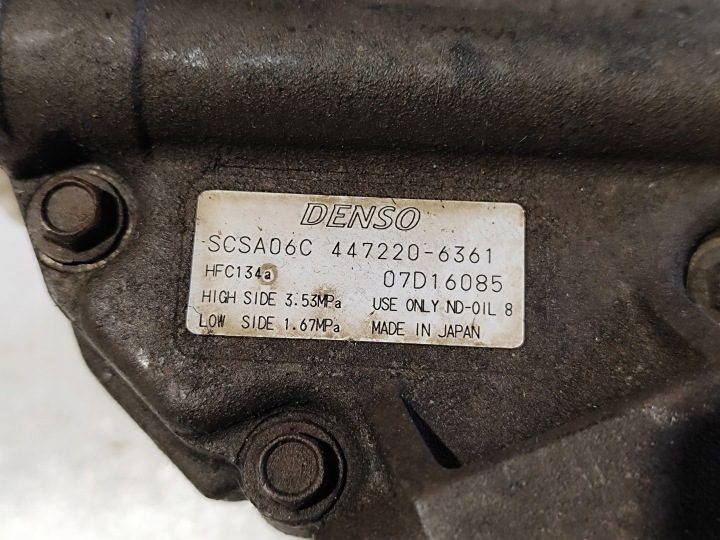 TOYOTA YARIS КОМПРЕССОР КОНДИЦИОНЕРА 1.0B 447220-6361 POZNAŃ, фото 8