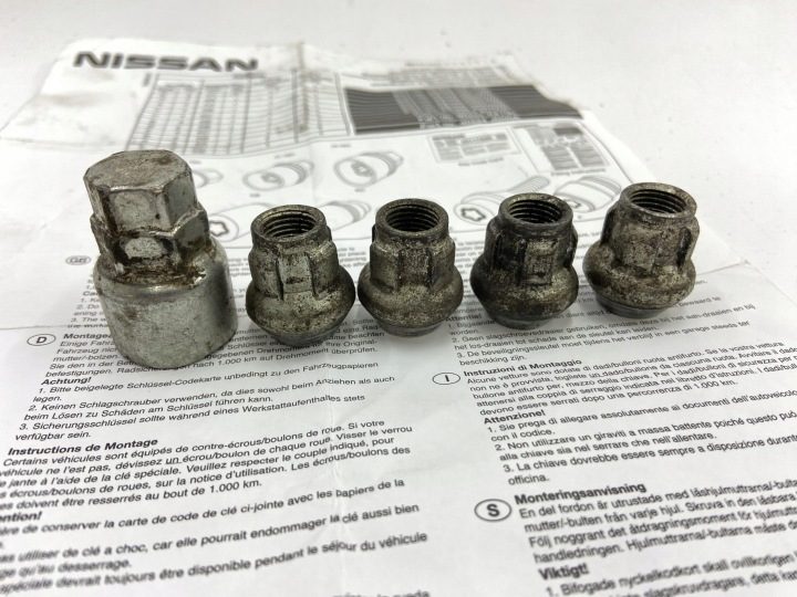 БОЛТЫ ДЛЯ КОЛЕС СЕКРЕТКИ NISSAN QASHQAI J10, фото 3