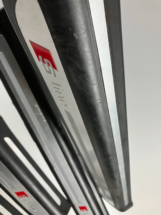 Накладки на пороги S-line S-Line Комплект ! Audi Q3 I 8U 8U0853376B 8U0853375B, фото 4