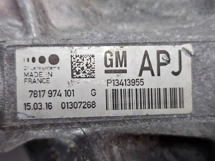 Opel Astra J 2009+ рулевая рейка 7817974101 разборка, фото 8