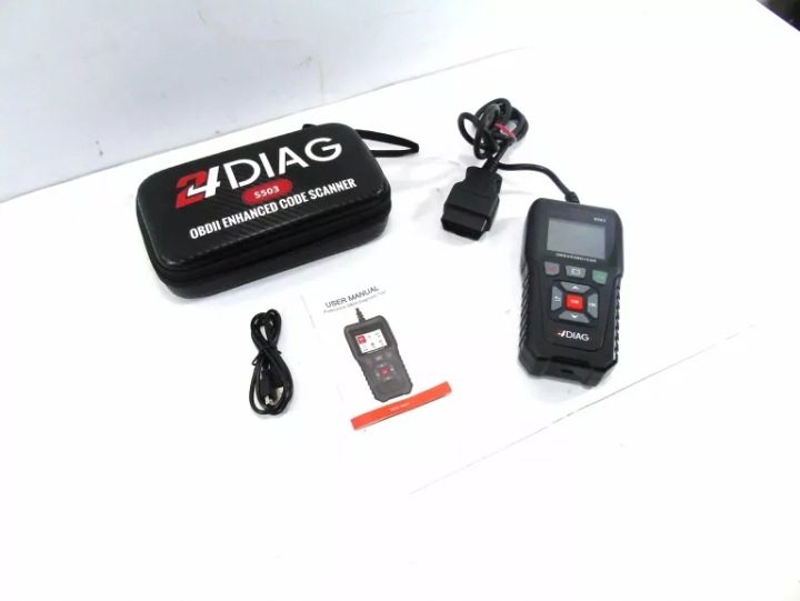 Сканер диагностический 24Diag OBD2 универсальный с językiem polskim, фото 3