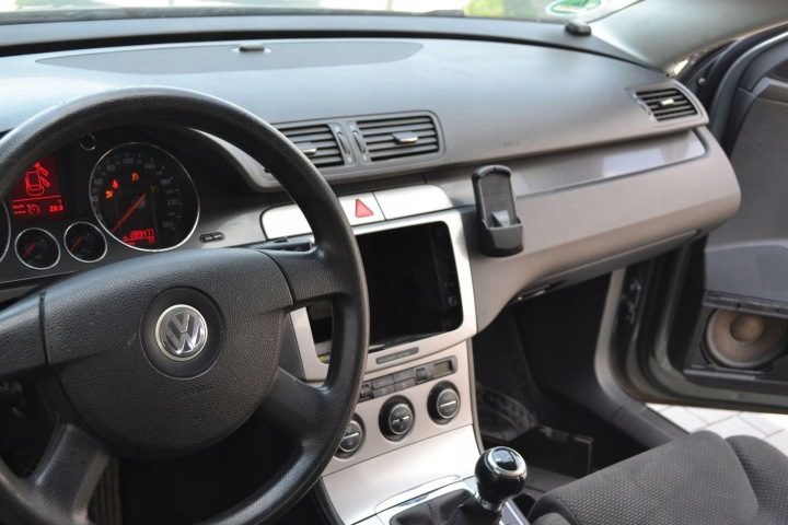 VW PASSAT B6 КОНСОЛЬ ТОРПЕДО ПОДУШКА ЕВРОПА ЧЕРНАЯ IKUS, фото 4
