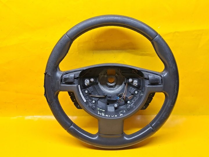 РУЛЬ КОЖАНЫЙ МУЛЬТИМЕДИЙНЫЙ OPEL MERIVA A 2003-2008r 13118192 ., фото 7