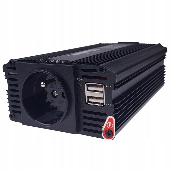Преобразователь автомобильный инвертор напряжения DC/AC 12V 230V 800W | SinMod, фото 5