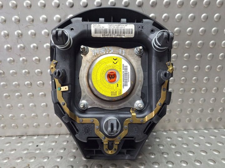 ПОДУШКА БЕЗОПАСНОСТИ ВОДИТЕЛЯ TOYOTA YARIS II 06-11 45130-0D160 МУЛЬТИ, фото 6