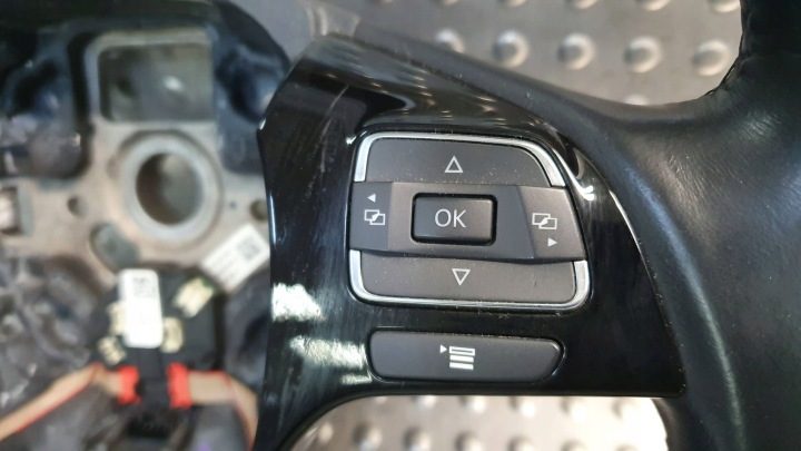 РУЛЬ КОЖА МУЛЬТИФУНКЦИОНАЛЬНАЯ VW TOUAREG II 10- 7P6419091, фото 5