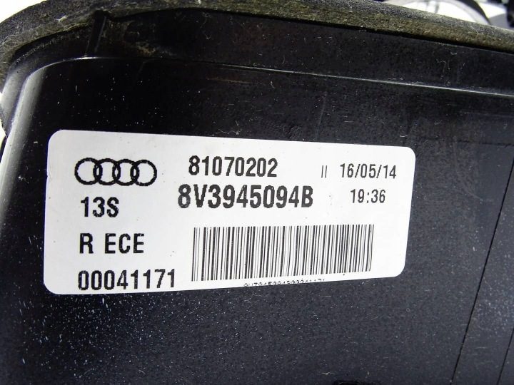 ФОНАРЬ ПРАВЫЙ ЗАДНИЙ PRAWATYLNA W КРЫШКУ LED AUDI A3 8V ХЭТЧБЕК 3D 8V3945094B, фото 9