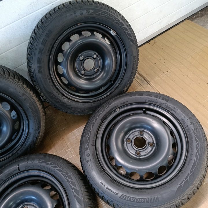 КОЛЕСА ЗИМНИЕ 4.5J 14" ET35 4x100 PEUGEOT 107 108 CITROEN C1 AYGO 165/65/R14, фото 3