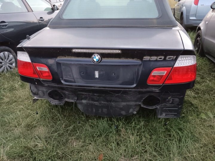 BMW e46 кабриолет крыша отличное состояние темно-синее Tarnów, фото 7