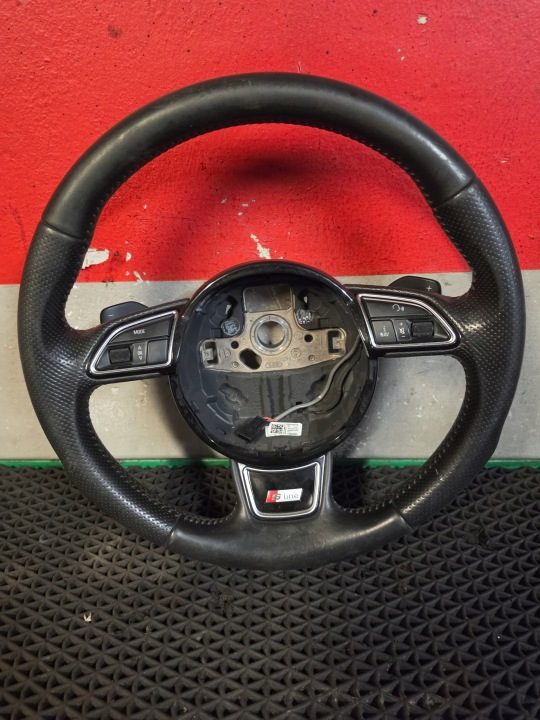 AUDI A4 B8 S-LINE РУЛЬ КОЖА МУЛЬТИФУНКЦИОНАЛЬНАЯ 8K0419091CB, фото 1