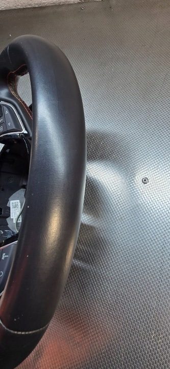 AUDI S3 8V РУЛЬ СРЕЗАННЫЙ 8v0419091ab СОСТОЯНИЕ PERFECT ПРЯМОЕ, фото 5