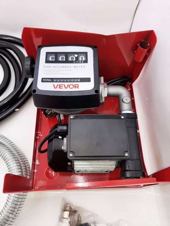 VEVOR Электрический Масляный насос 60L/Min 370W Z Licznikiem И Dyszą Для Топлива, фото 4
