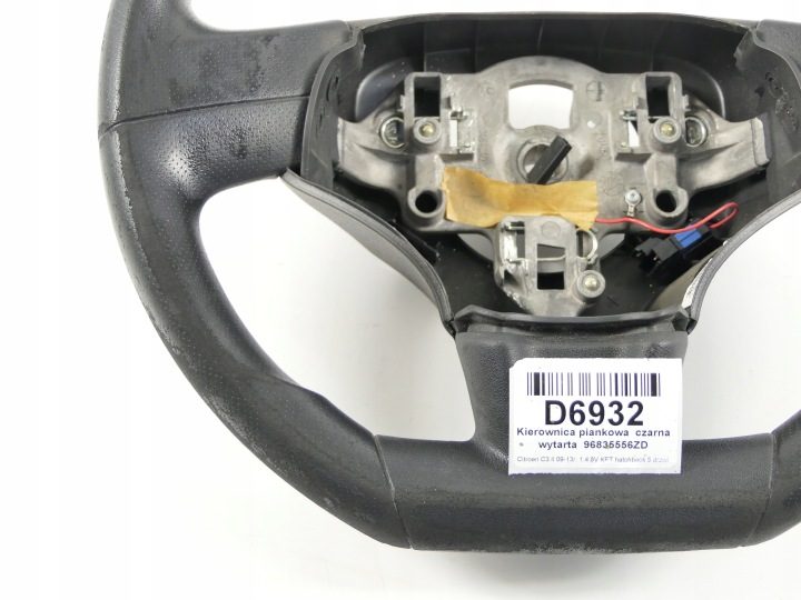 Руль piankowa черный wytarta Citroen C3 II 09-13r. хэтчбек, фото 4