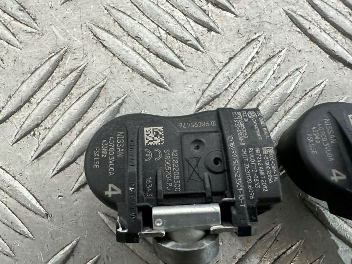 Nissan датчики давления шин Tpms комплект 40700-3VU0A, фото 8