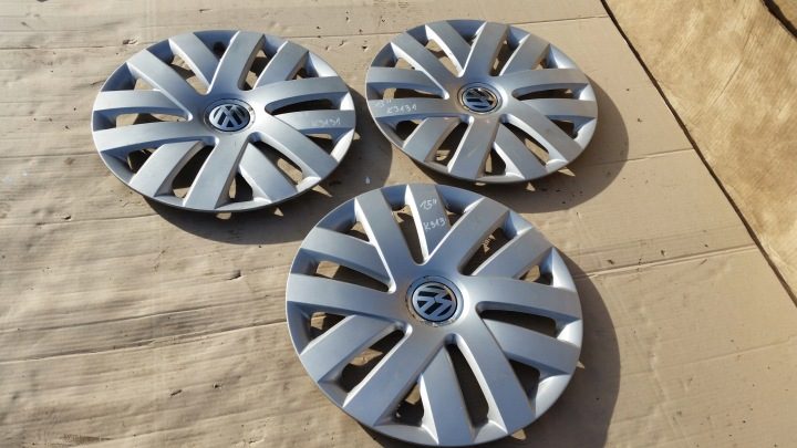 Колпак Volkswagen OE Оригинальный 15" серебристый, фото 1