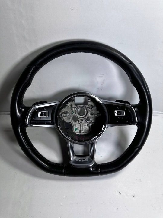 PASSAT B8 R-LINE РУЛЬ КОЖАНЫЙ МУЛЬТИФУНКЦИОНАЛЬНЫЙ ЛЕПЕСТКА, фото 1